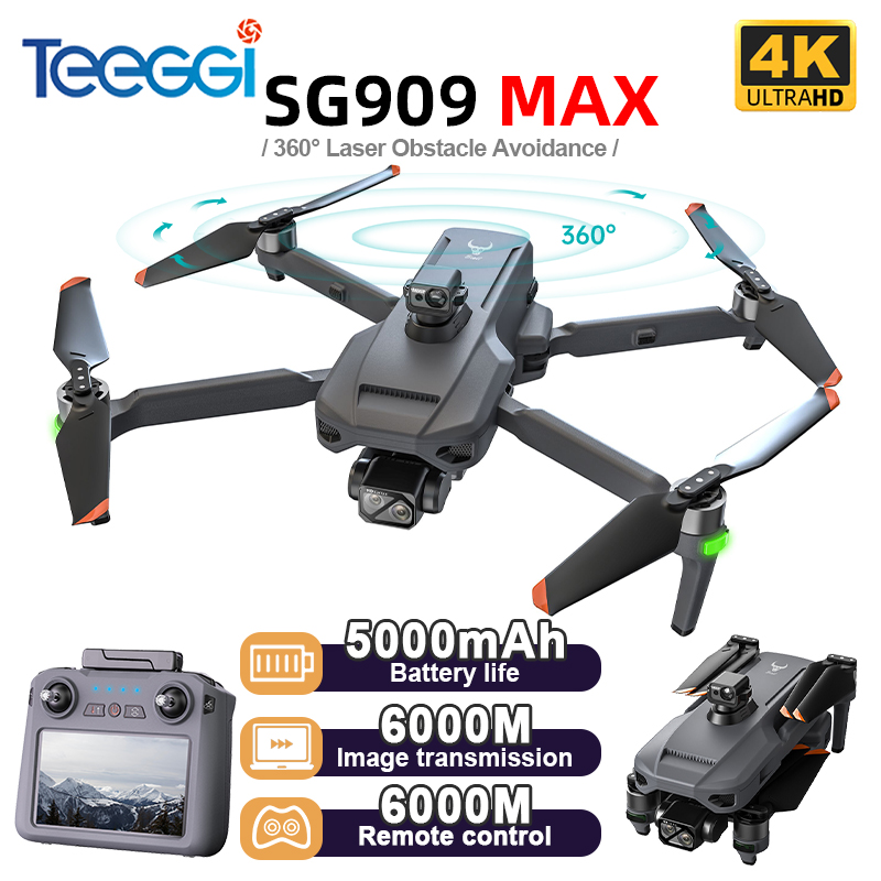 Drone Gimbal - Teeggi SG909 MAX GPS Drone z