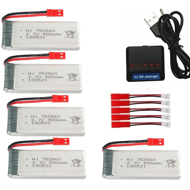 Akumulator JST 3.7V 900mAh + Ł – Eachine Drone E58 recenzja i cena