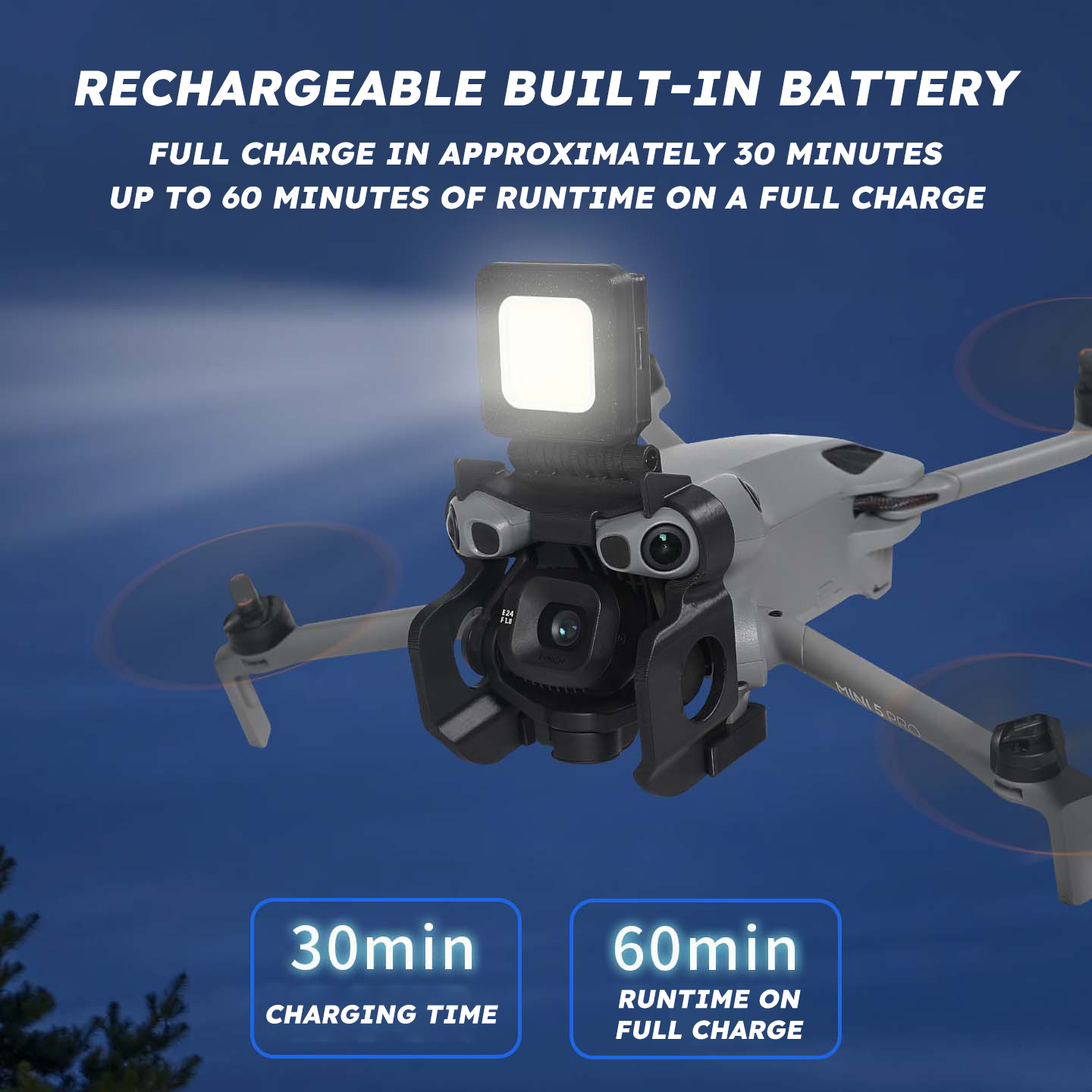 Światło nocne do DJI Mini 5 Pr – Drone Led Light recenzja i cena