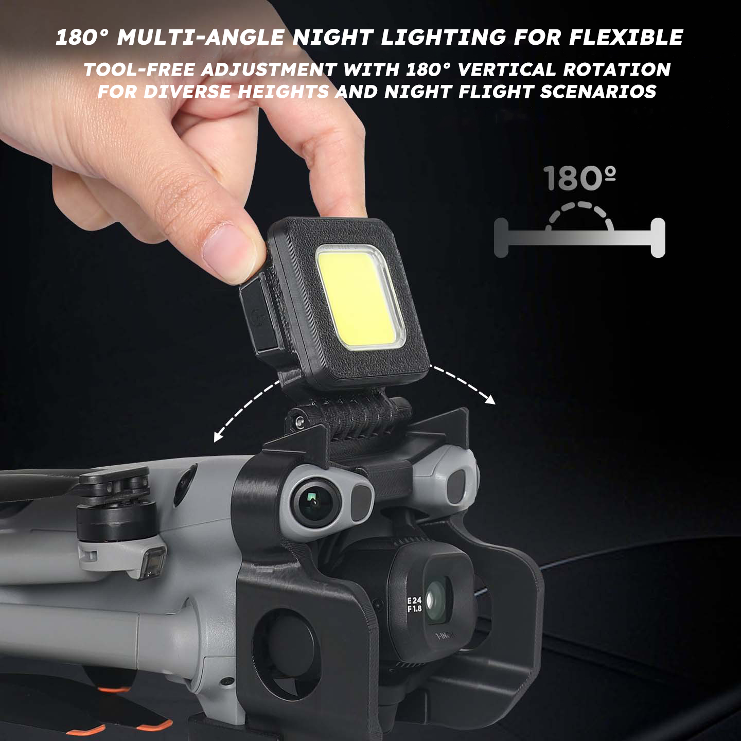 Światło nocne do DJI Mini 5 Pr – Drone Led Light recenzja i cena