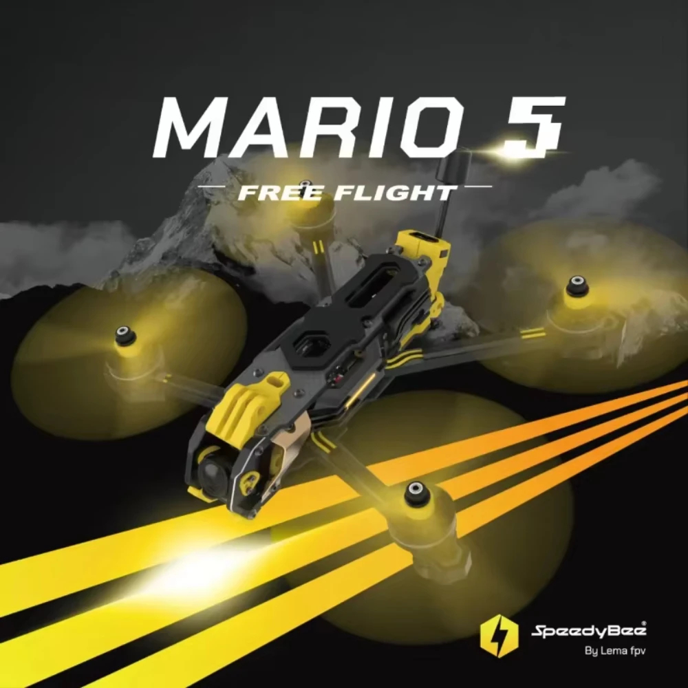 Zestaw ramy Speedybee Mario 5  – Drone Propeller recenzja i cena